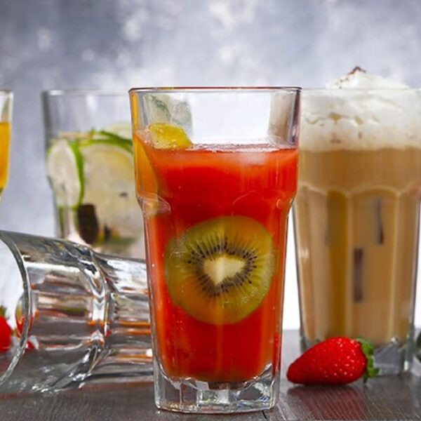 480ml 6pc Iced Latte, Cocktail or Beer Glass Set