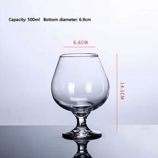 4pc 500ml Brandy Snifter Glass Set