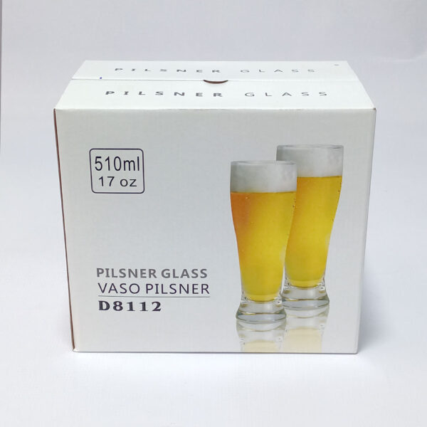 6pc 510ml Beer Glass Set