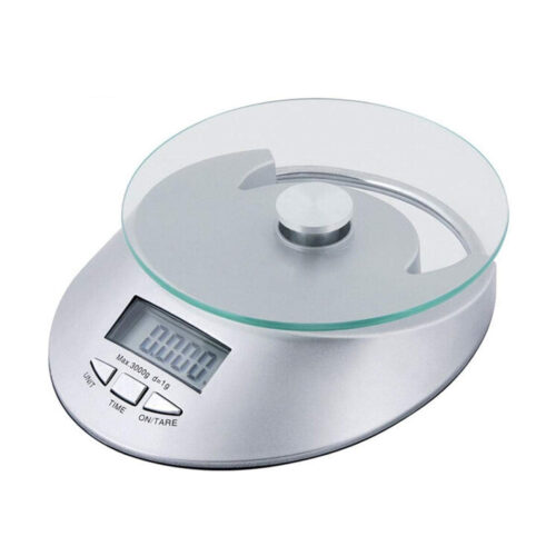 5kg Glass Top Digital Kitchen Scale