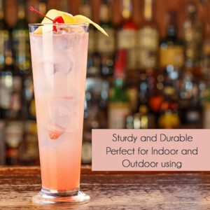 6pc 420ml Tall Cocktail & Beer Glass Set