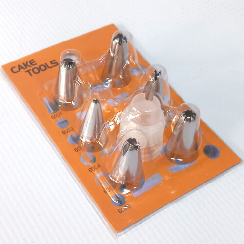 7pc Cake Decorating Nozzles Set