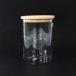 820ml Airtight Glass Storage Jar with Silicone Lid