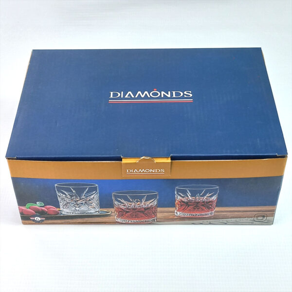 6pc 345ml Juice or Whiskey Glass Set