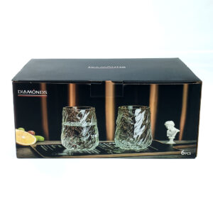 Juice-Glass-6pc-Set-650ml-GPDMC-32-1 6pc 650ml Swirl Pattern Juice or Water Glass Set