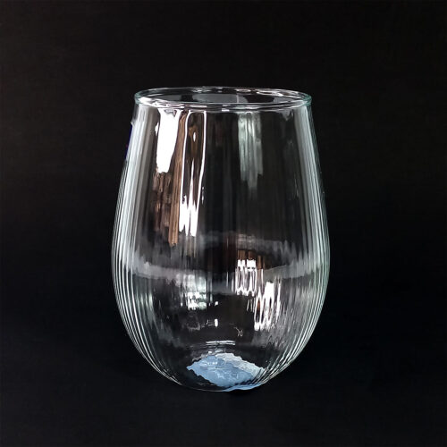 6pc 650ml Ribbed Juice or Water Glass Set