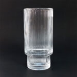 6pc 470ml Tall Ribbed Juice or Water Glass Set