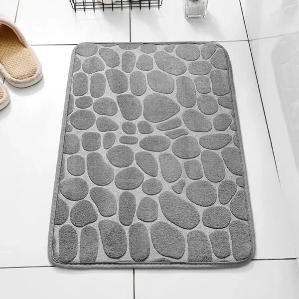 Soft Pebble Embossed Bathroom Mat