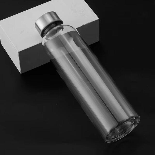 500ml Glass Water Bottle with Protective Sleeve