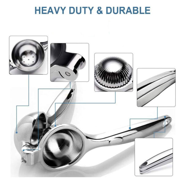 Heavy Duty S/Steel Lemon Squeezer