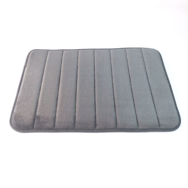 Soft Striped Nonslip Bathroom Mat