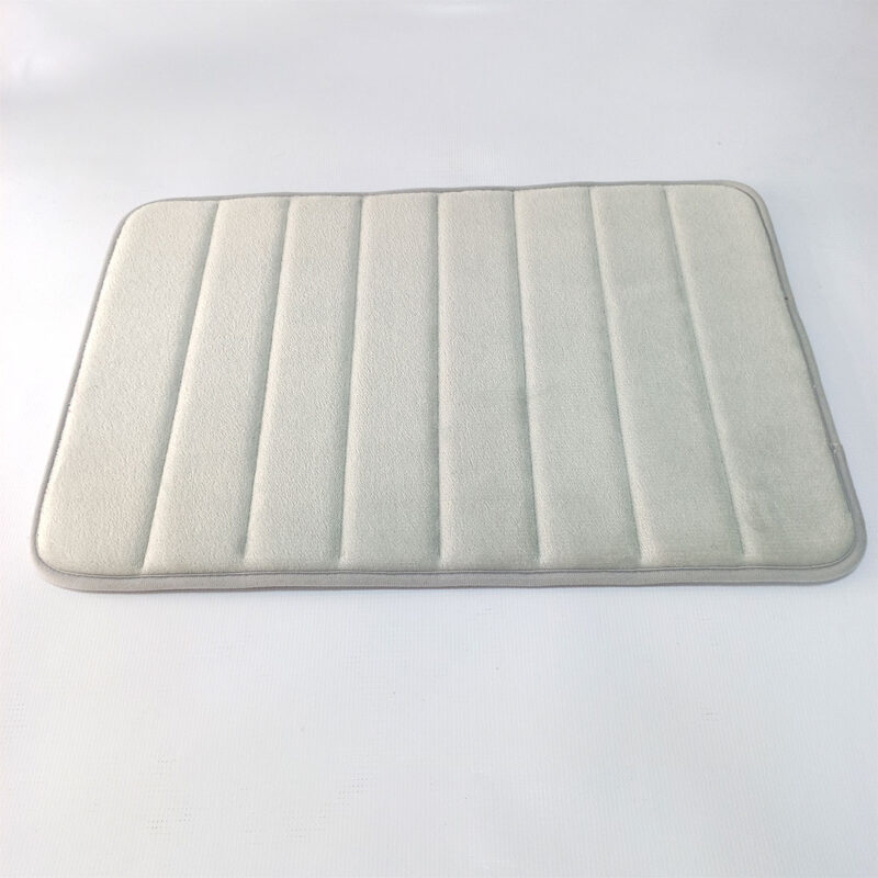 Soft Striped Nonslip Bathroom Mat