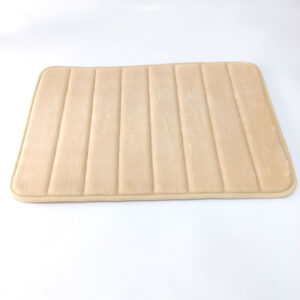 Soft Striped Nonslip Bathroom Mat