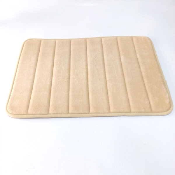 Soft Striped Nonslip Bathroom Mat