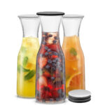 1L Glass Carafe with Plastic Lid