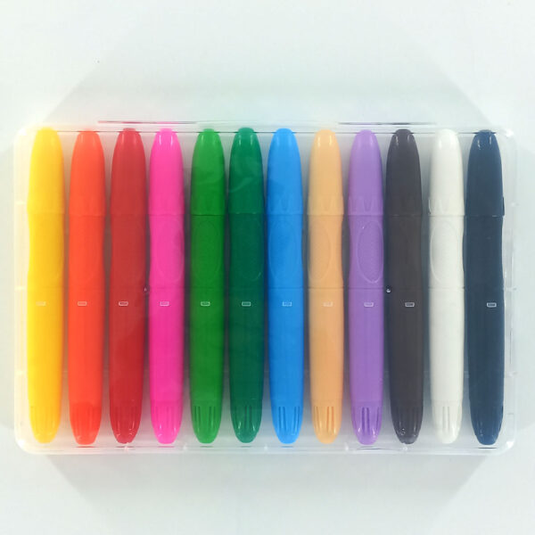 12pc Twist Up Face Painting Crayon Set