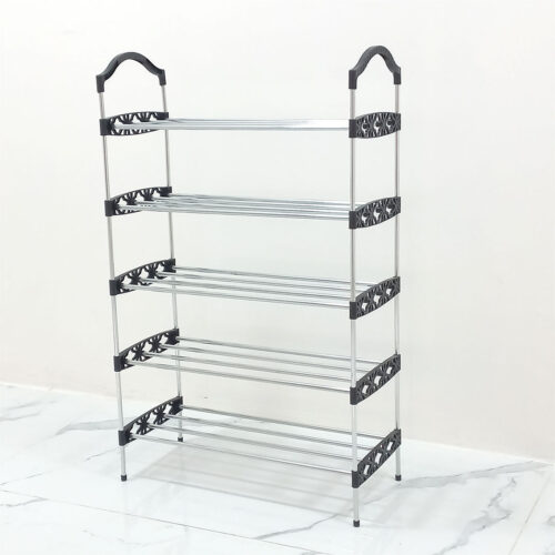 5 Tier Shoe Rack – 60x26x99cm