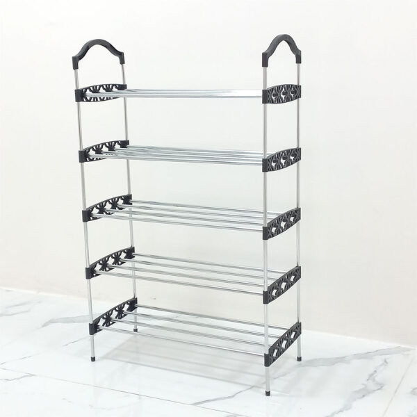 5 Tier Shoe Rack – 60x26x99cm