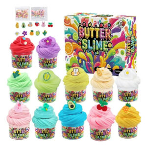 12 Pack Butter Slime Kit for Kids
