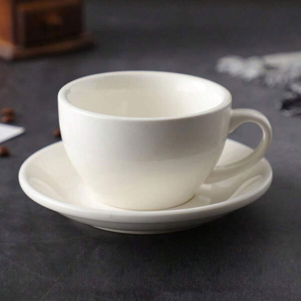 capuccino cup and saucer set