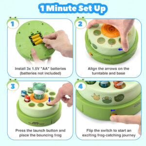 jumping-frog-rotating-musical-game-1 Rotating Musical Jumping Frog Game