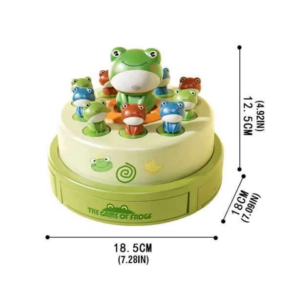 Rotating Musical Jumping Frog Game