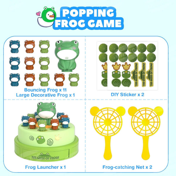 Rotating Musical Jumping Frog Game