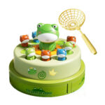 Rotating Musical Jumping Frog Game