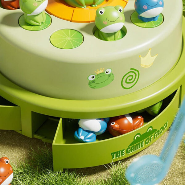 Rotating Musical Jumping Frog Game