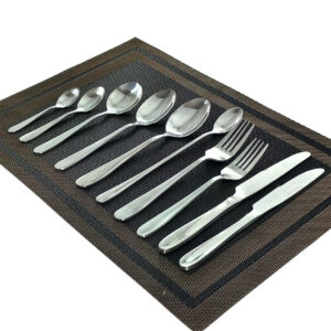 stainless steel hotel cutlery