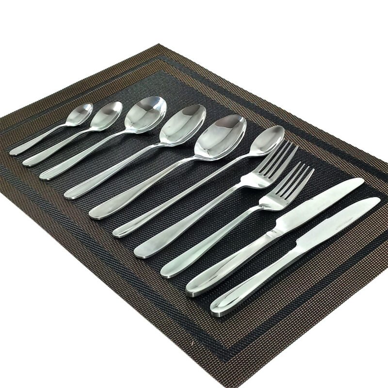 stainless steel hotel cutlery