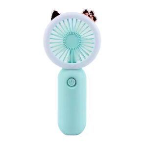 15cm Mini Rechargeable USB Fan with LED Light