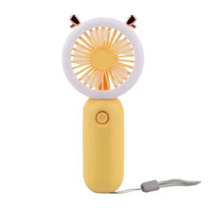 15cm Mini Rechargeable USB Fan with LED Light