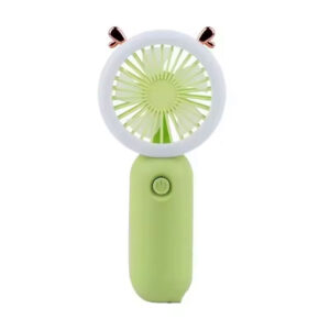 15cm Mini Rechargeable USB Fan with LED Light