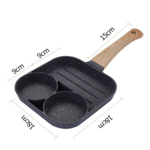 pancake-pan-3 3 & 4 Compartment Nonstick Pancake Pan