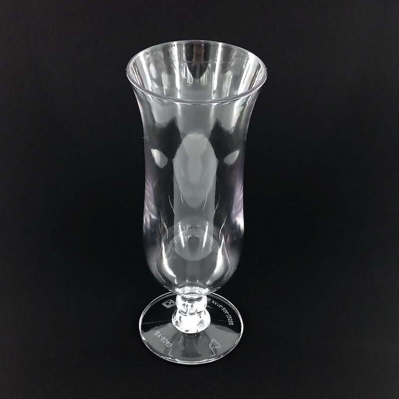 440ml Shatterproof Polycarbonate Hurricane Glass