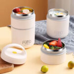 1 & 2 Tier Steel Vacuum Insulated Lunch Box