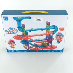 107pc Magnetic Marble Run Toy Set