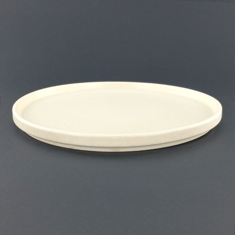 20cm Ceramic Side Plate - Matte Beige