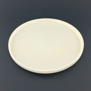 20cm Ceramic Side Plate - Matte Beige