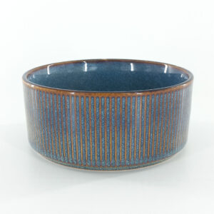 14cm Ceramic Bowl – Reactive Blue Green Glaze