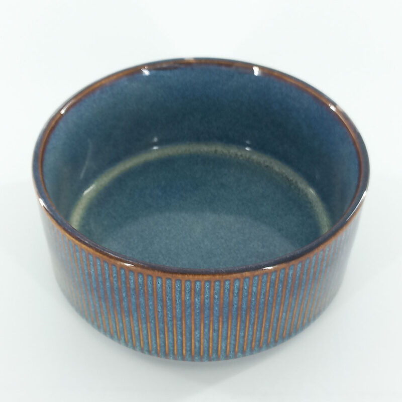 14cm Ceramic Bowl – Reactive Blue Green Glaze