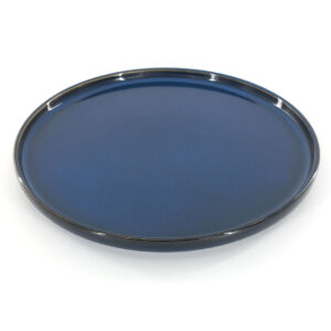 26cm Ceramic Dinner Plate - Navy Blue