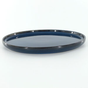 26cm Ceramic Dinner Plate - Navy Blue