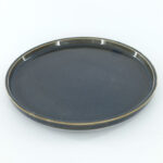 20.5cm Ceramic Side Plate - Dark Blue-Grey