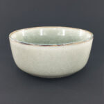 15.5cm Ceramic Bowl - Green-Blue Reactive Glaze