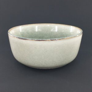 15.5cm Ceramic Bowl - Green-Blue Reactive Glaze