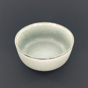 15.5cm Ceramic Bowl - Green-Blue Reactive Glaze