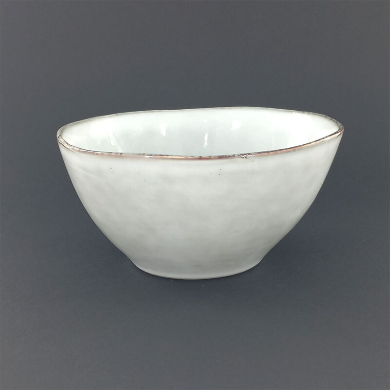 1909-grey-speckled-ceramic-bowl-1 15.5cm Ceramic Bowl - Speckled Grey Reactive Glaze