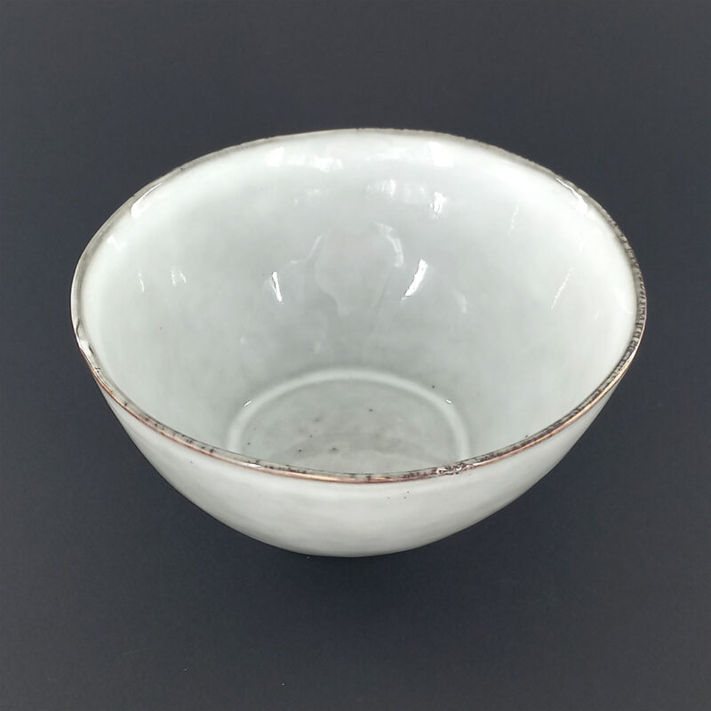 1909-grey-speckled-ceramic-bowl-2 15.5cm Ceramic Bowl - Speckled Grey Reactive Glaze